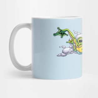 Skydiving Frog Mug